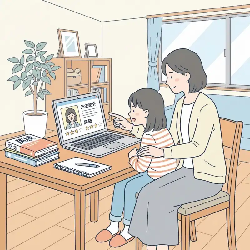 英検に強いプロ講師を自分で選べるイメージ